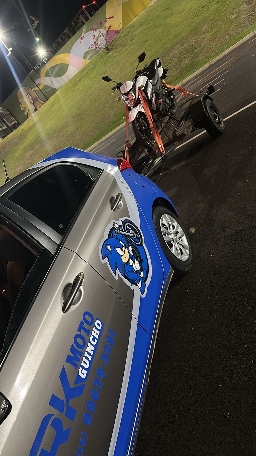 Serviço de Moto Guincho RK